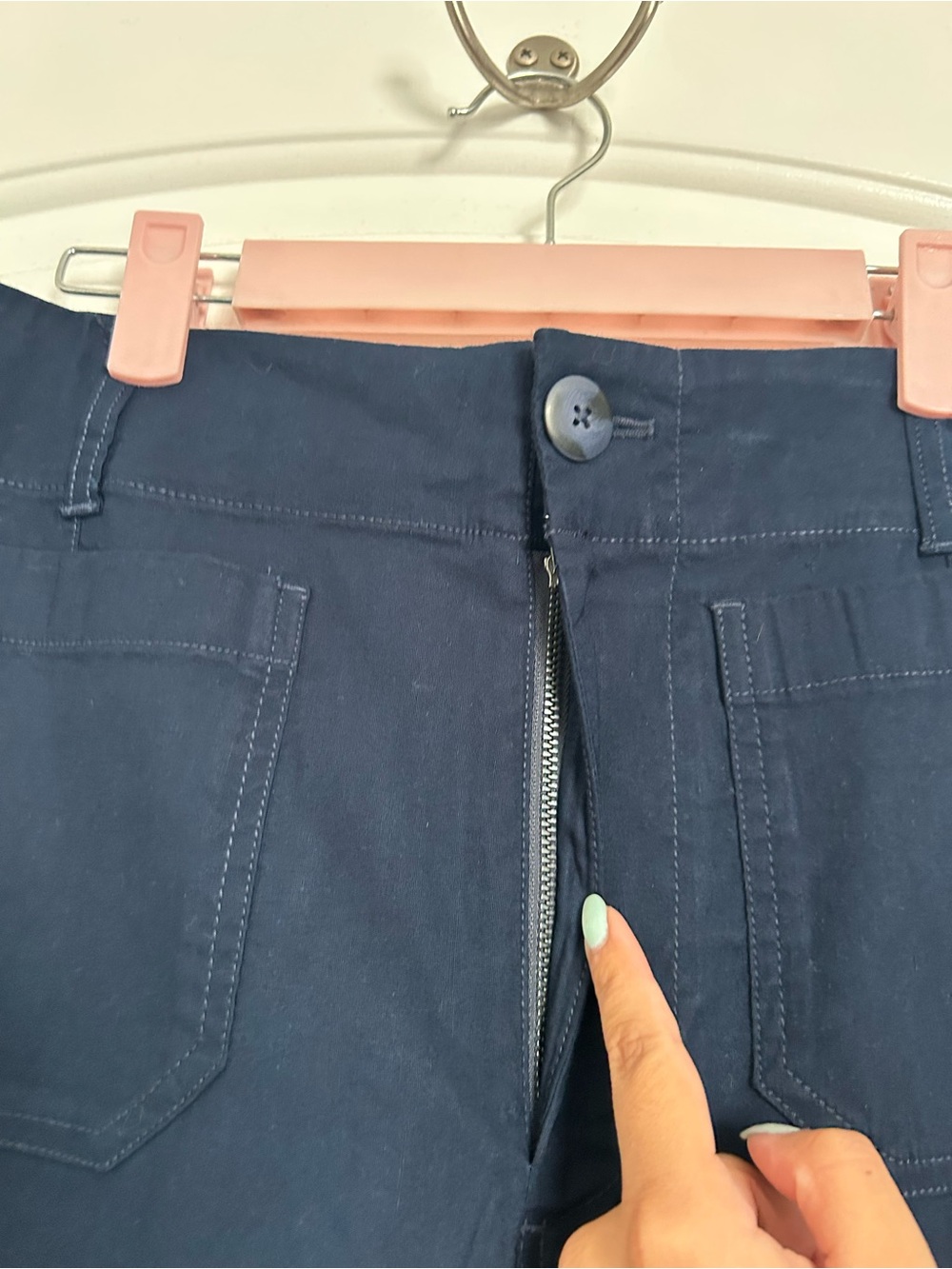 Anthropologie Maeve The Colette Ponte Crop Wide-Leg Pants Size 26 Tall NWT Boho - Picture 7 of 12